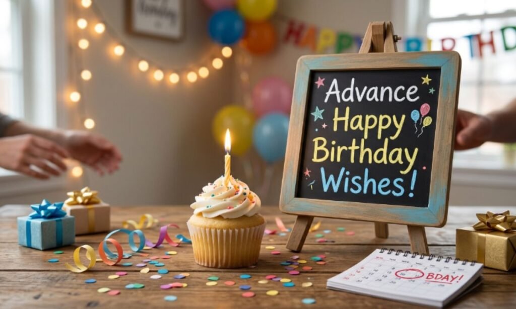 Advance Happy Birthday Wishes