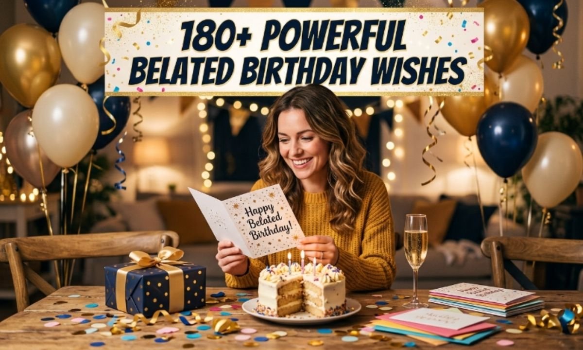 Belated Birthday Wishes