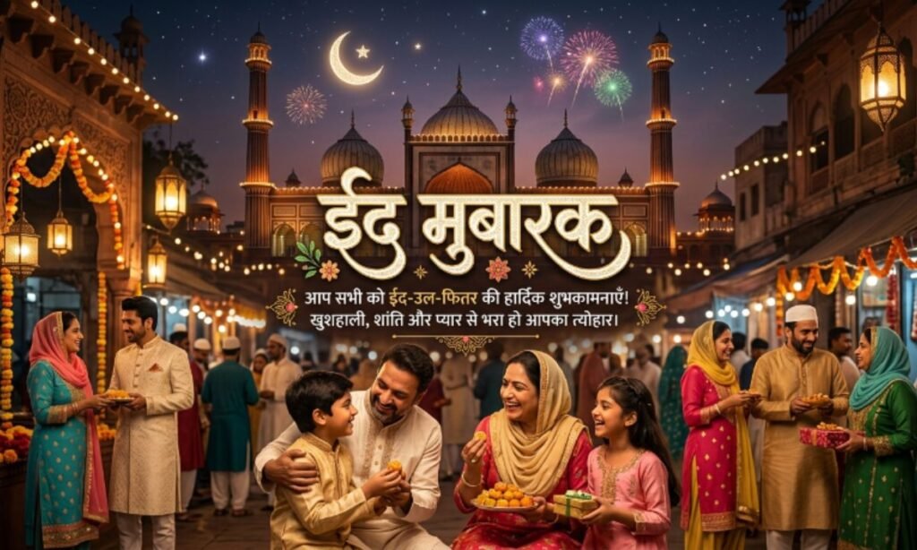 Best Eid Mubarak Wishes in Hindi