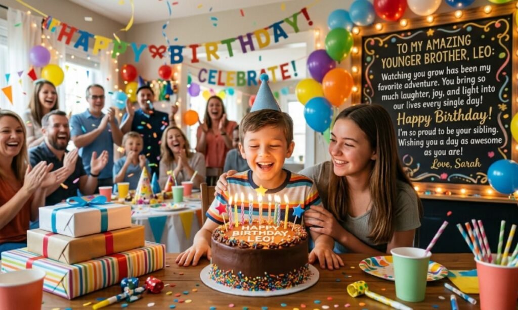 Birthday Wishes Quotes for Younger Brother