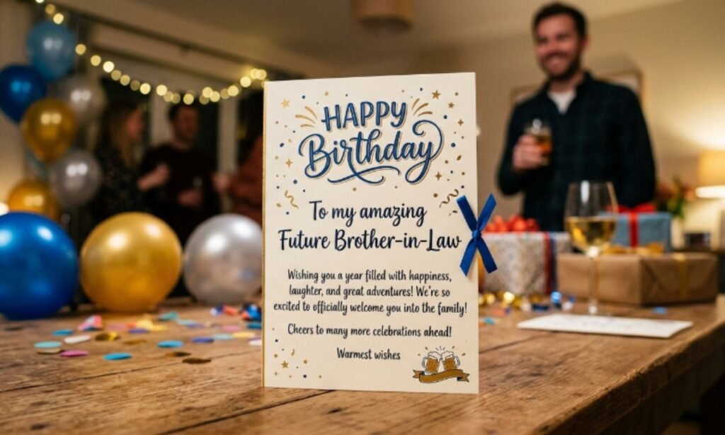 Birthday Wishes for a Future Brother-in-Law