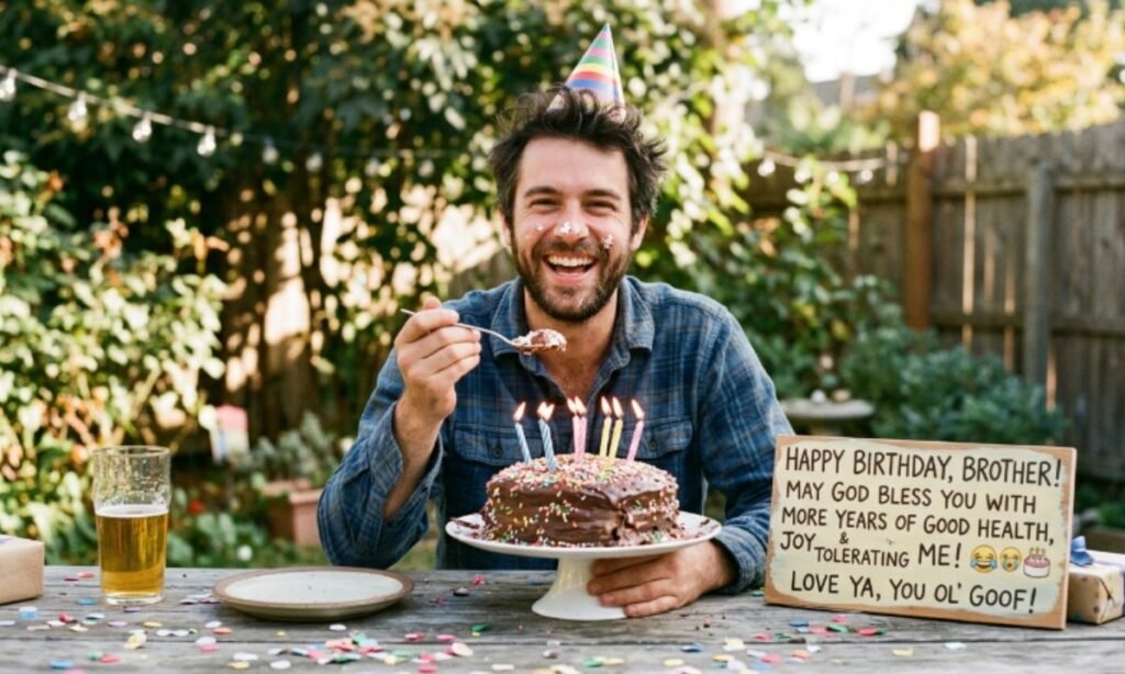 Blessing Birthday Wishes for Brother Funny