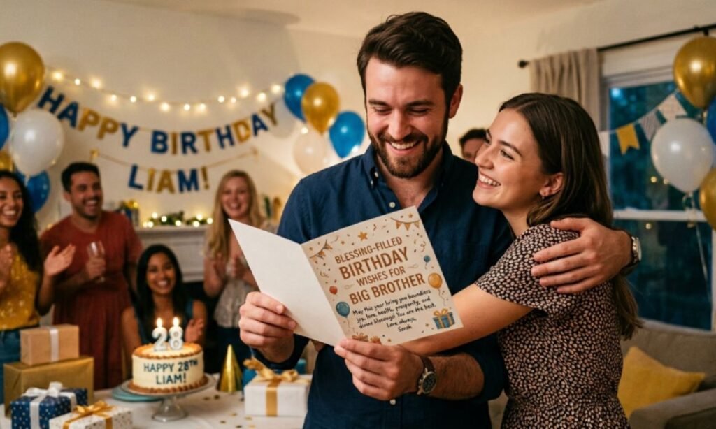 Blessing-Filled Birthday Wishes for Big Brother