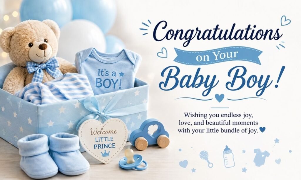 Congratulations Wishes for Baby Boy