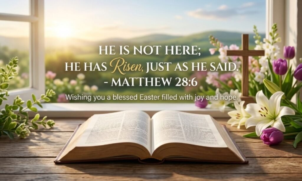 Easter Wishes with Bible Verses