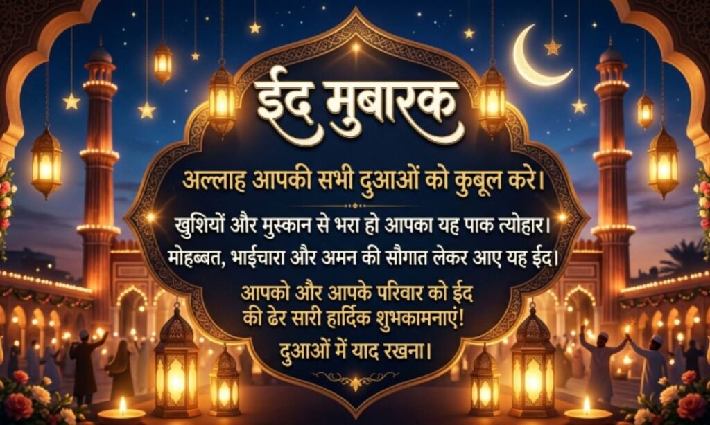 Eid Mubarak Wishes Quotes_ in Hindi