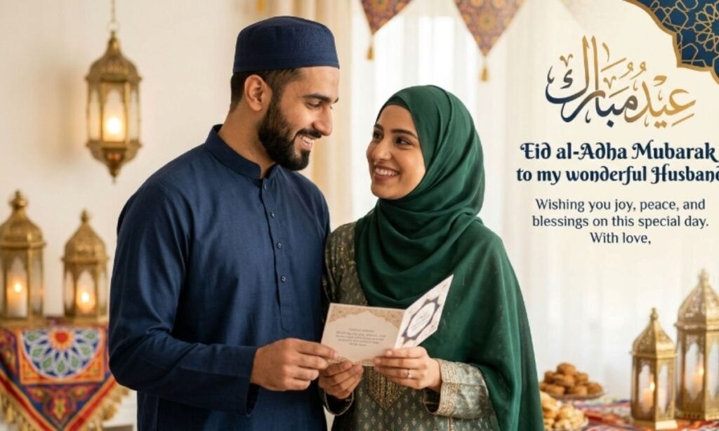 Eid al-Adha wishes for Husband