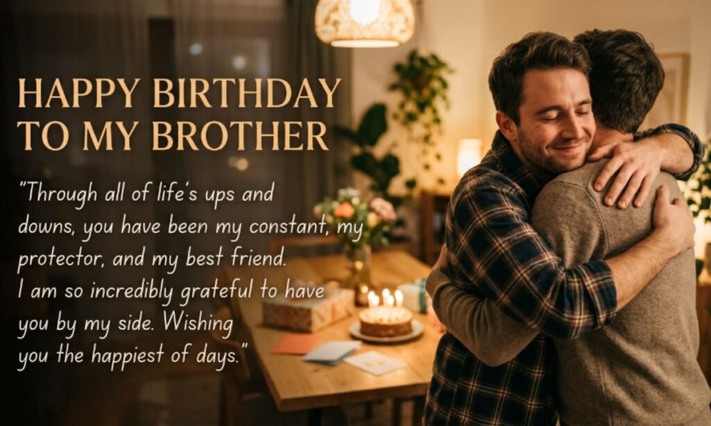 Emotional Birthday Wishes For Brother
