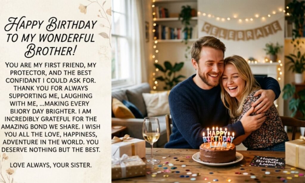 Emotional Birthday Wishes Quotes for Brother