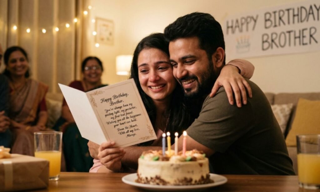 Emotional Birthday Wishes for Brother From the Heart
