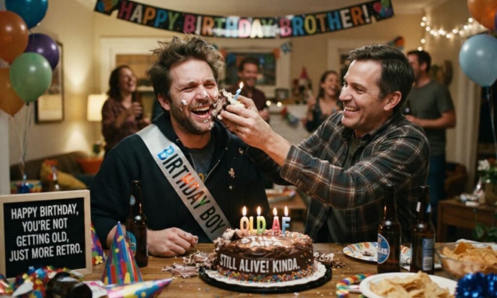 Funny Birthday Wishes for Brother