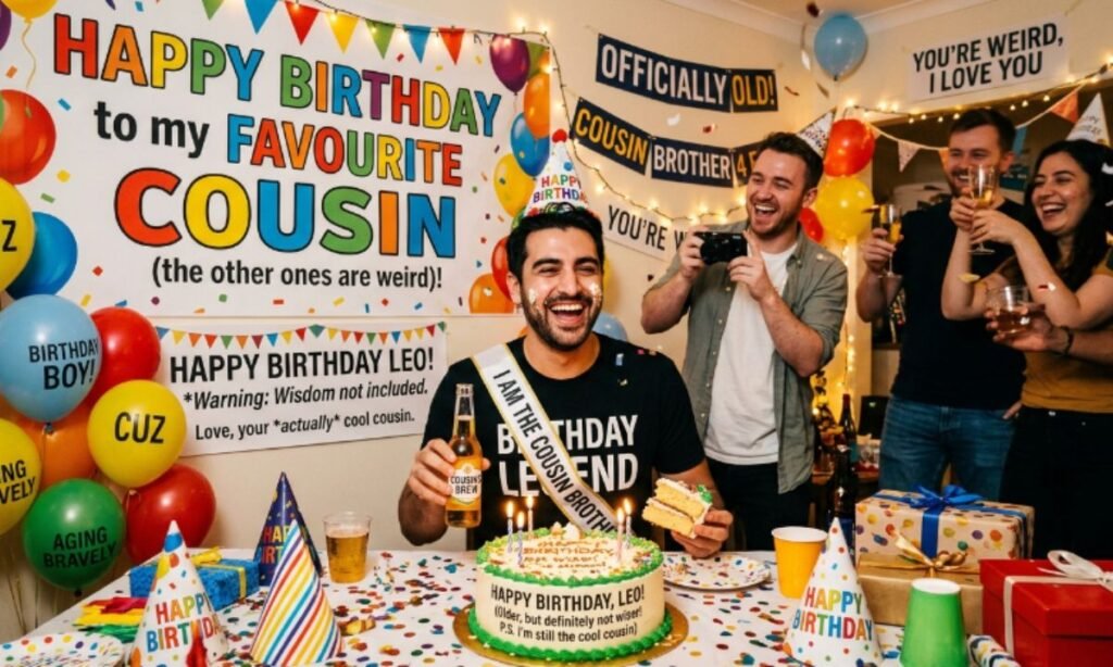 Funny Birthday Wishes for Cousin Brother