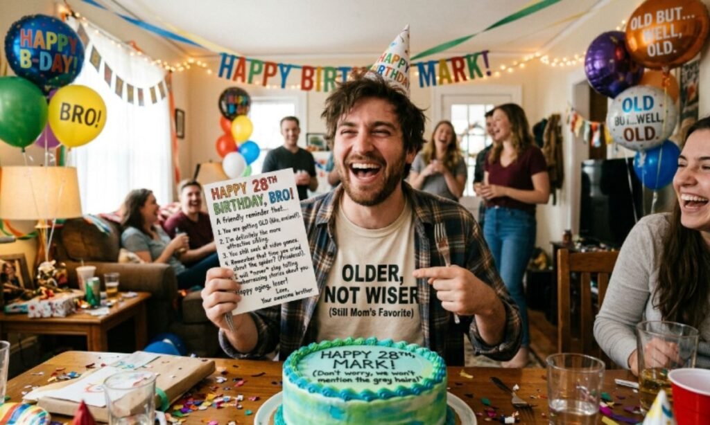 Funny Birthday Wishes for Older Brother