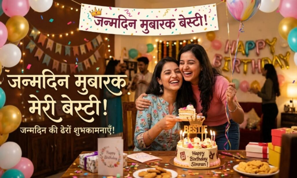 Happy Birthday Bestie Wishes