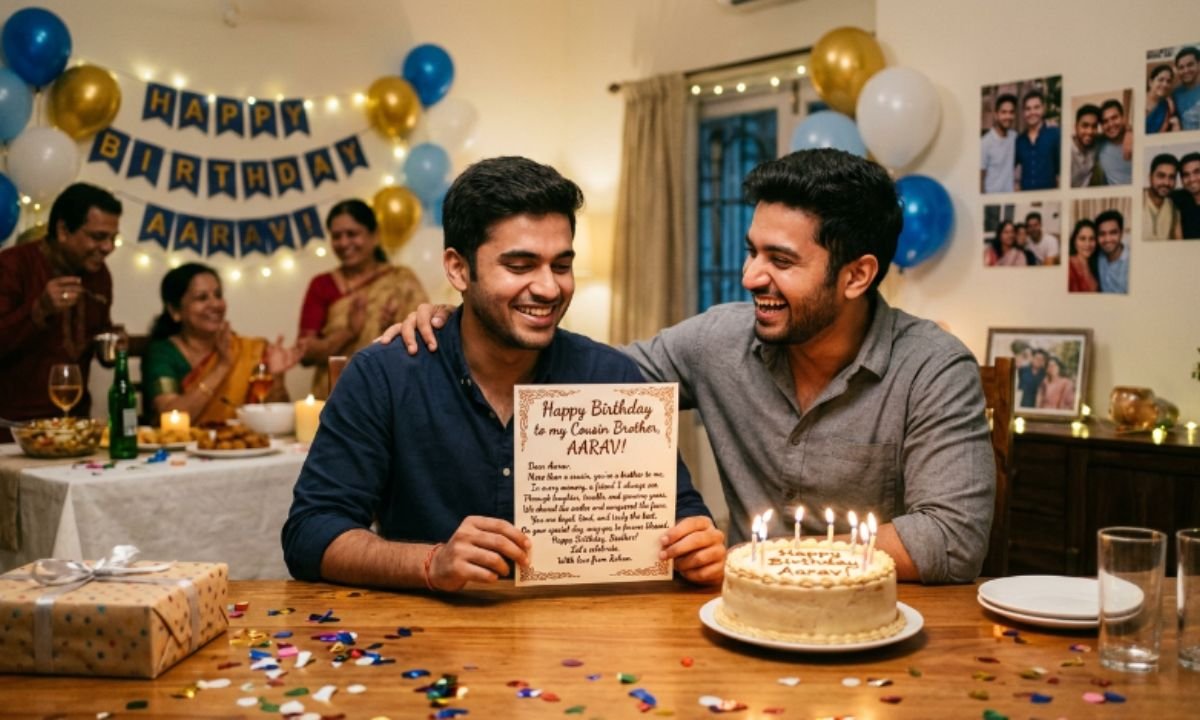 Happy Birthday Poems for Cousin Brother