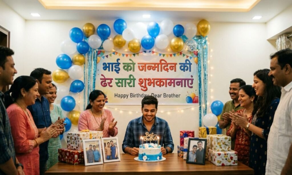 Happy Birthday Wishes For Brother In Hindi