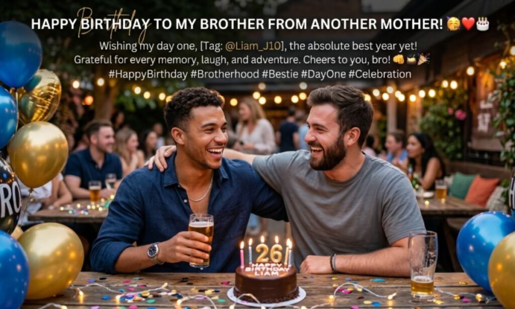 Happy Birthday Wishes for Soul Brothers