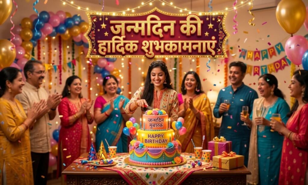 Happy Birthday Wishes in Hindi