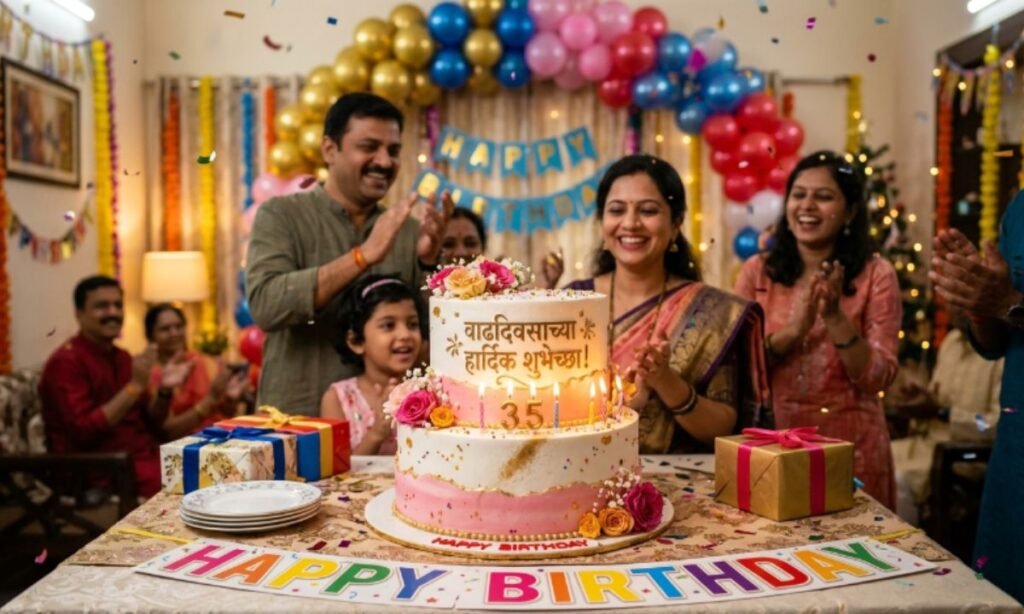 Happy Birthday Wishes in Marathi