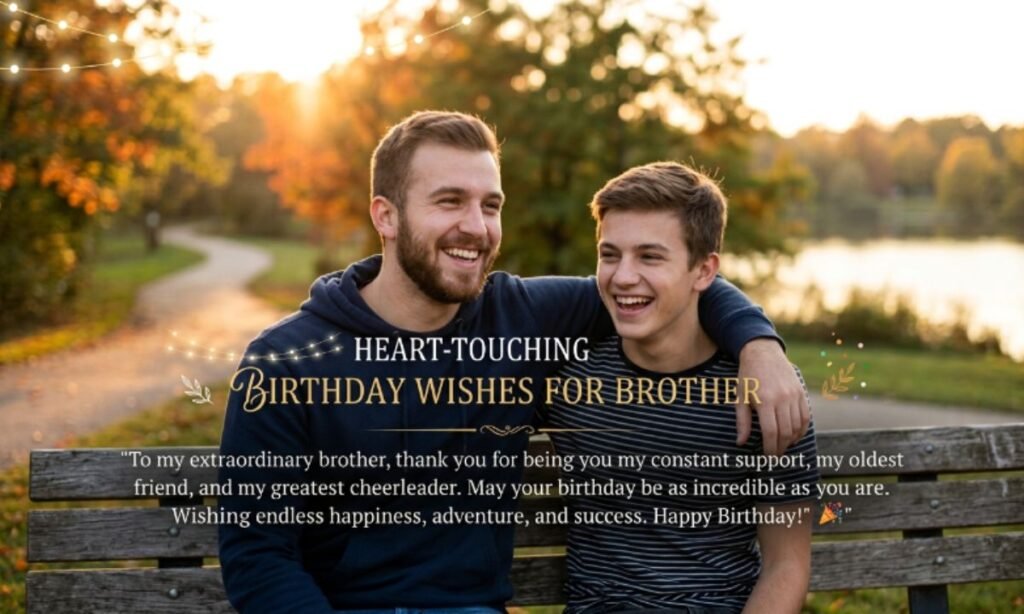 Heart-Touching Birthday Wishes Quotes for Brother