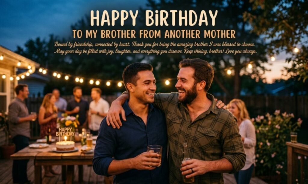 Heartfelt Birthday Wishes for Brother from Another Mother