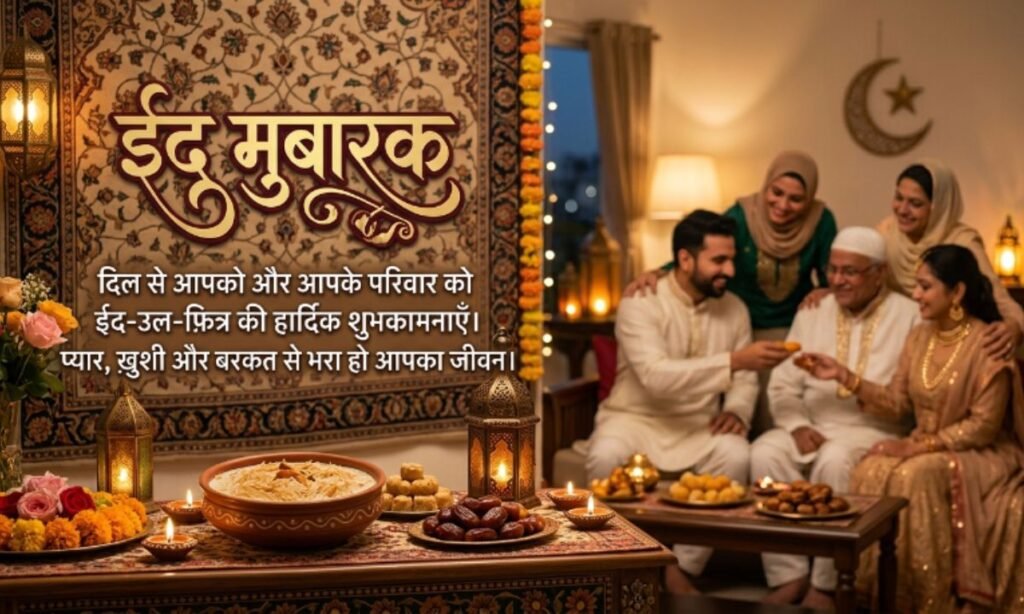 Heartfelt Eid Mubarak Wishes in Hindi