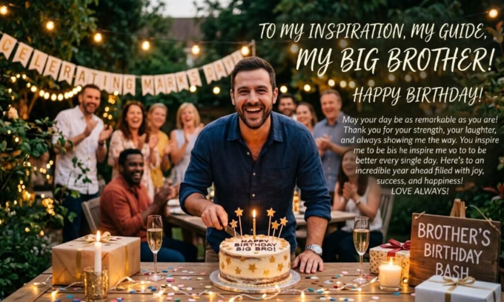 Inspirational Birthday Wishes for Big Brother