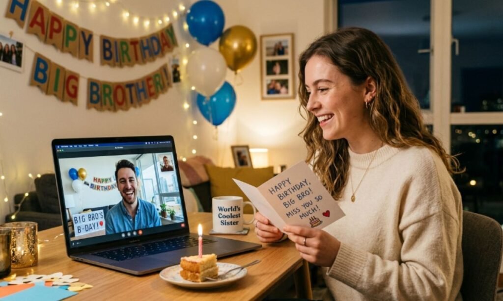 Long Distance Birthday Wishes for Big Brother