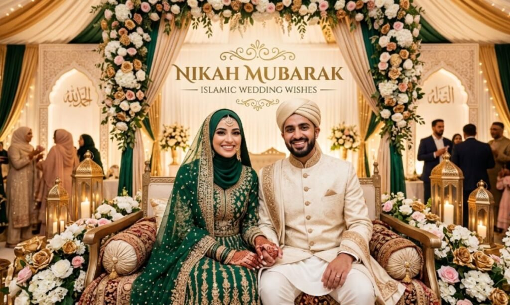 Nikah Mubarak — Islamic Wedding Wishes