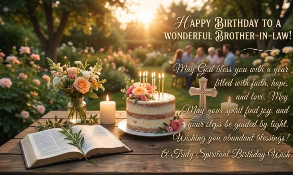 Religious & Spiritual Birthday Wishes for Brother-in-Law