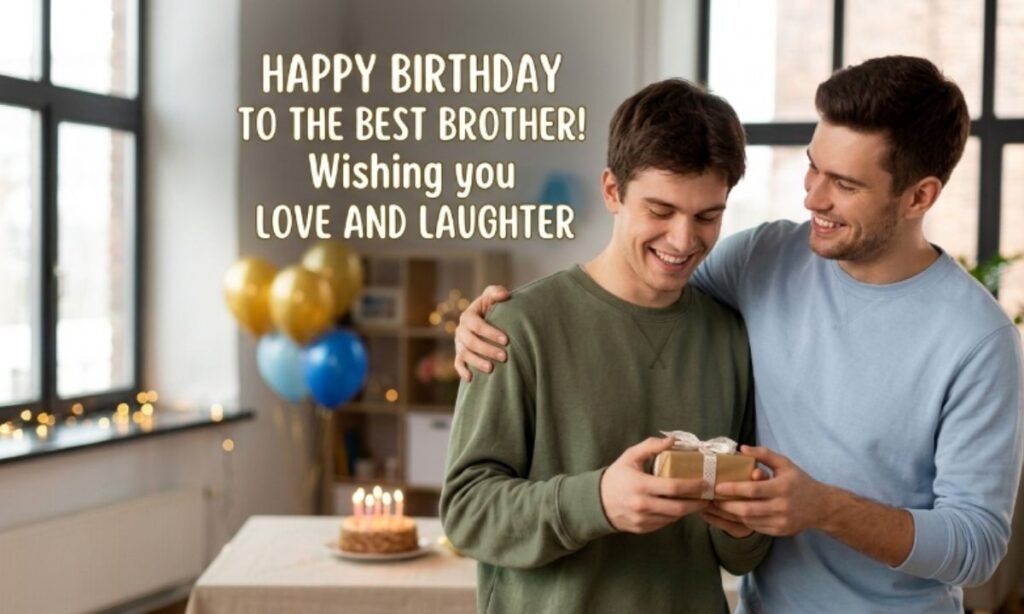 Short and Loving Birthday Wishes for Brother