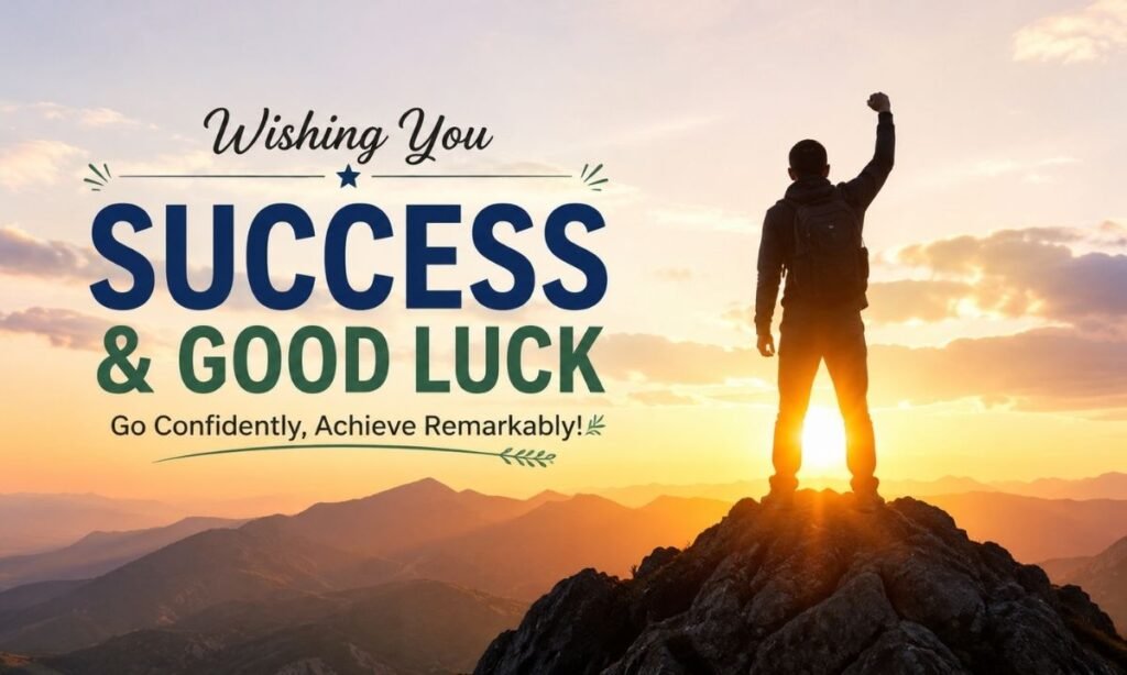 Success Good Luck Wish