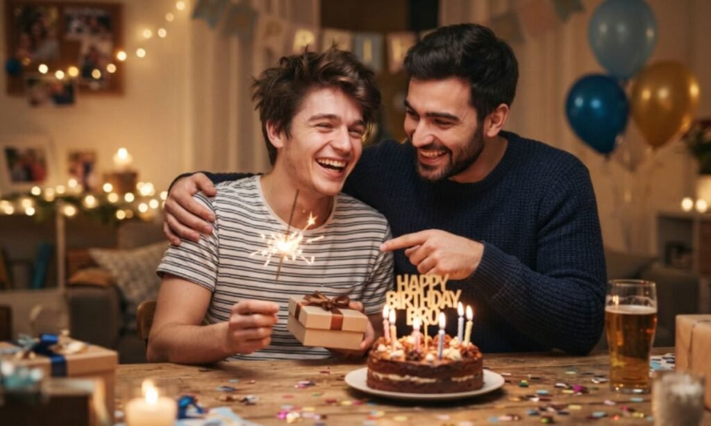 Touching Birthday Wishes for Brother to Make Him Smile