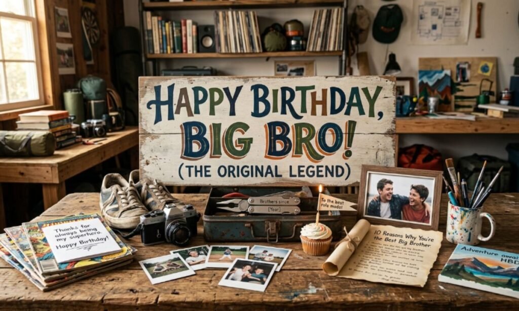 Unique & Creative Birthday Wishes for Big Brother