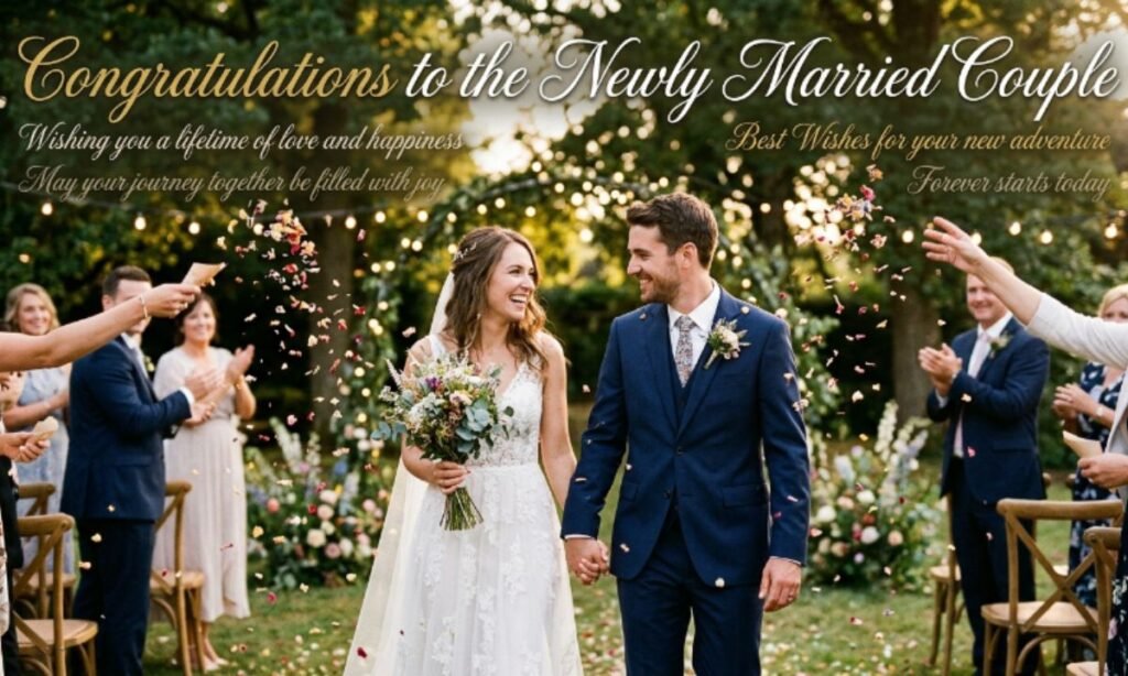 Wishes for Newly Married Couple