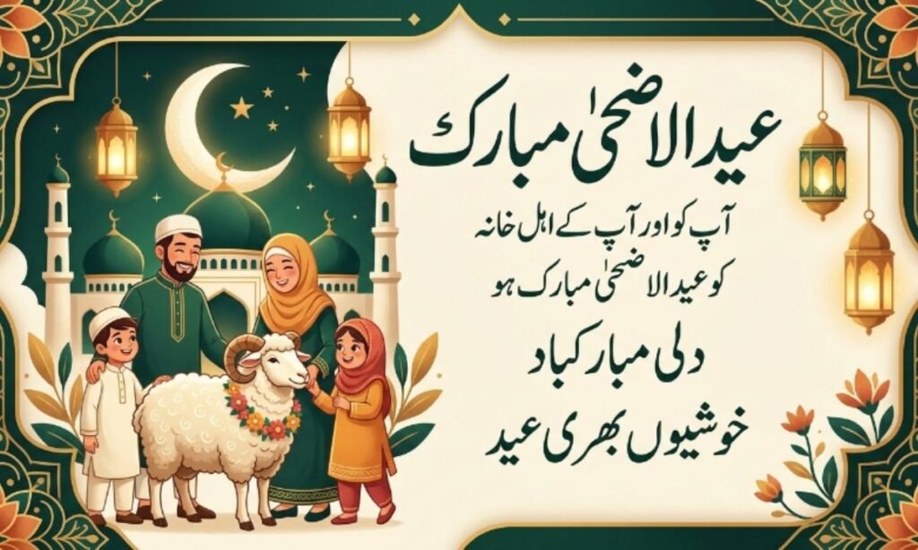 عید الاضحی مبارک — Urdu Wishes