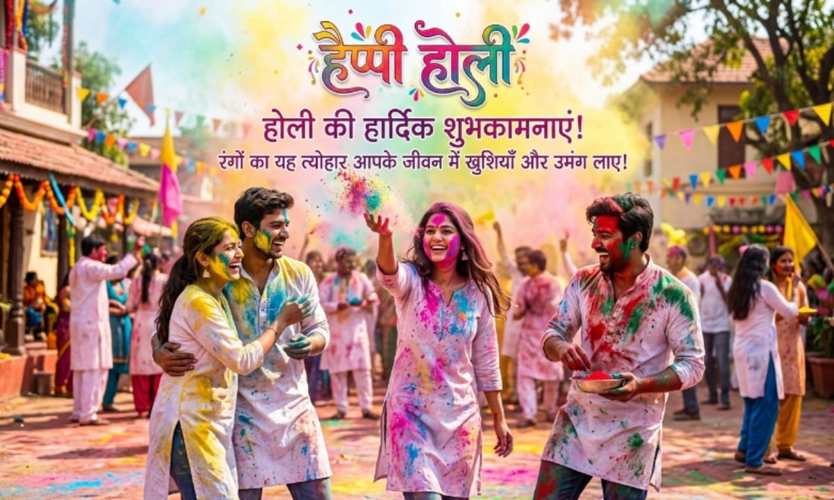 होली की शुभकामनाएं — Holi Wishes in Hindi