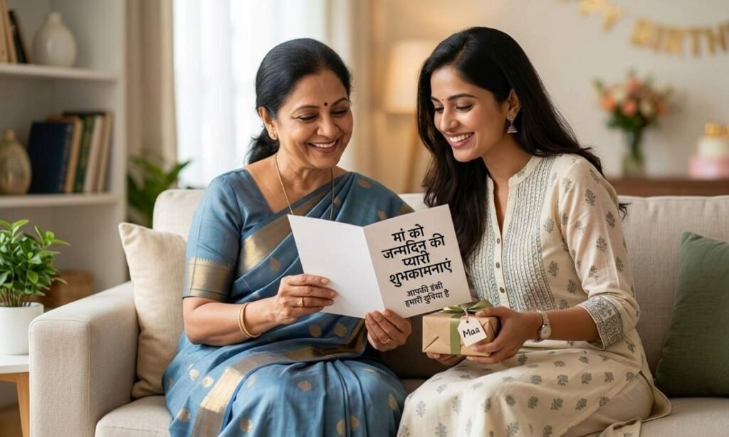 Beautiful Birthday Wishes for Mom in Hindi