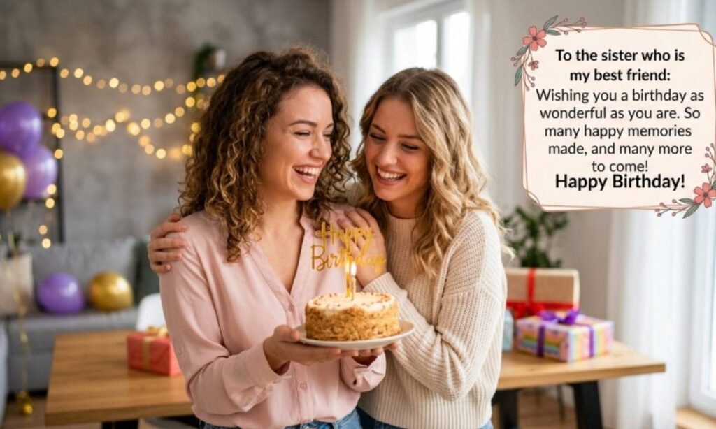 Birthday Wishes For Sister Quotes In English