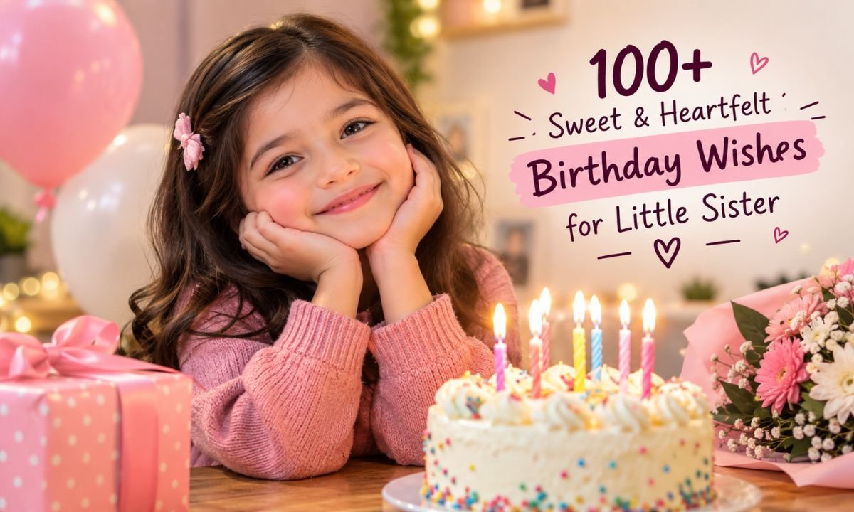 Birthday Wishes for Little Sister