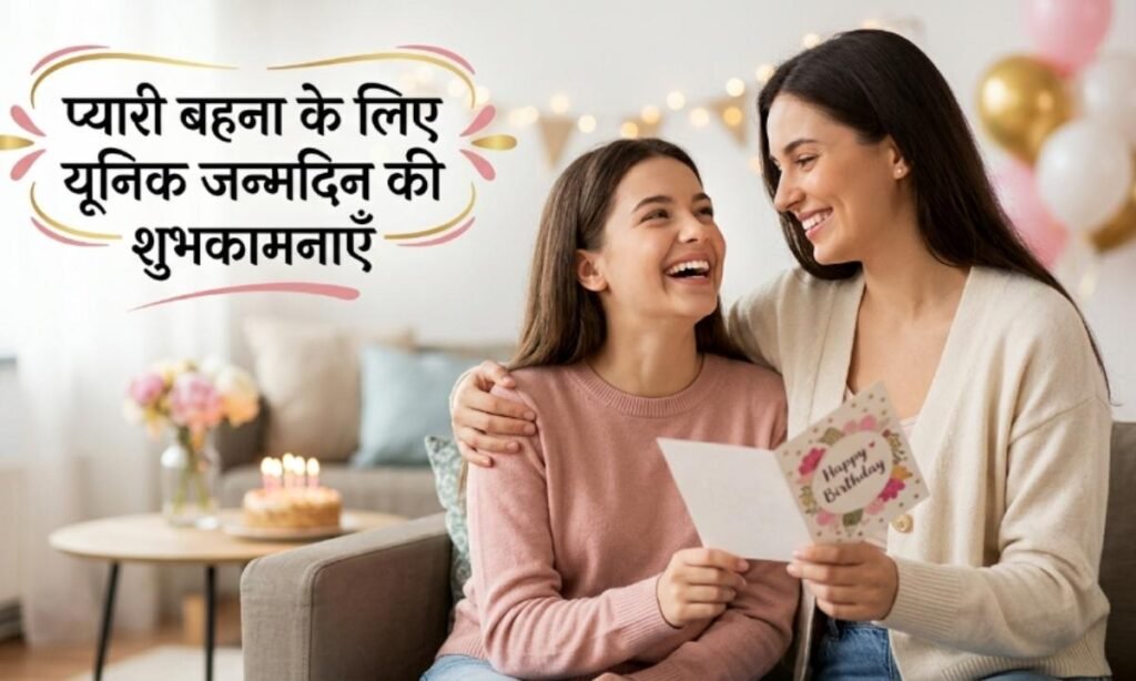 Birthday Wishes for Sister in Hindi English