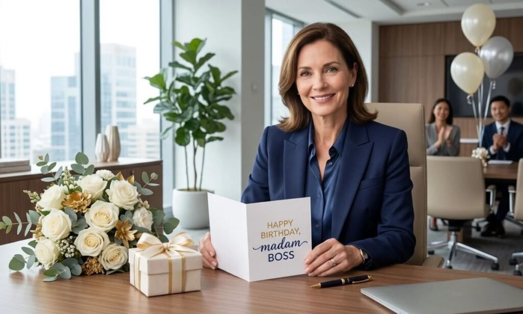 Birthday Wishes for an Owner or Madam Boss