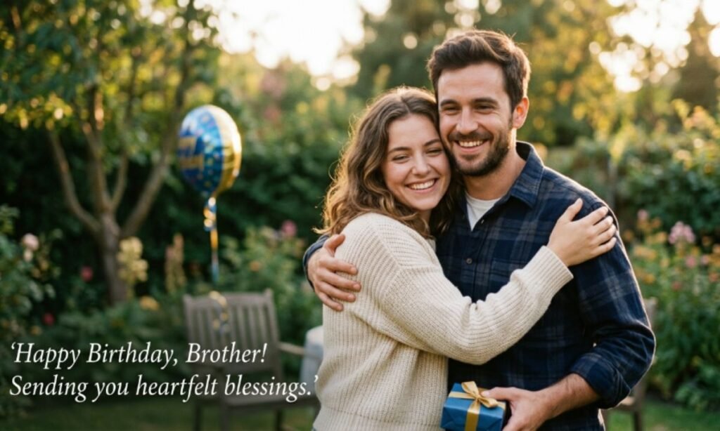Blessing Birthday Wishes For Brother From Sister