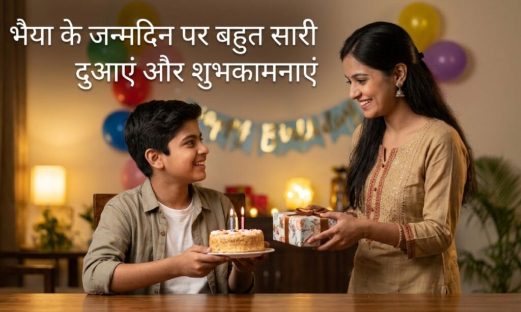 Blessing Birthday Wishes For Brother In Hindi