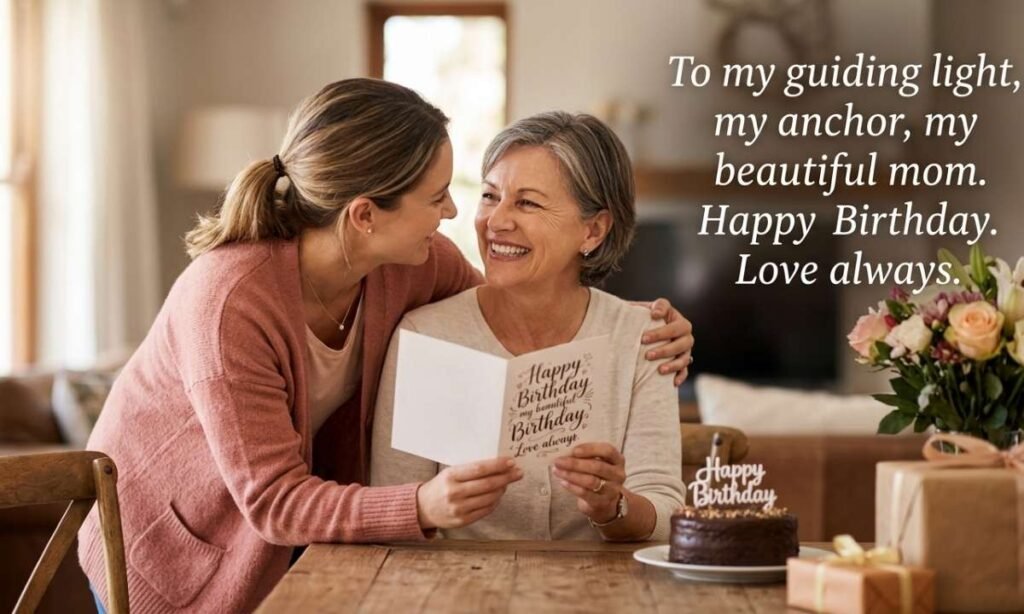 Emotional Birthday Wishes for Mom From Daughter