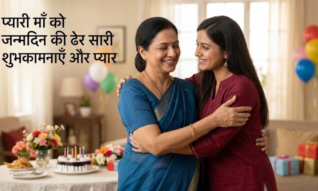Emotional Birthday Wishes for Mother in Hindi
