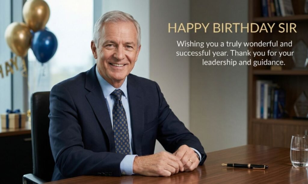 Happy Birthday Sir Wishes Quotes