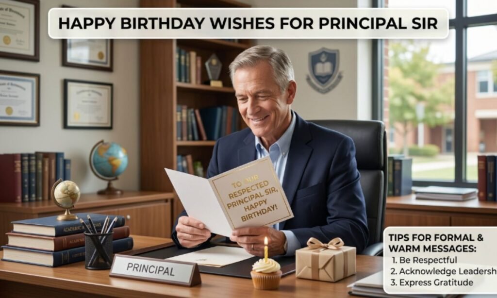 Happy Birthday Wishes For Principal Sir