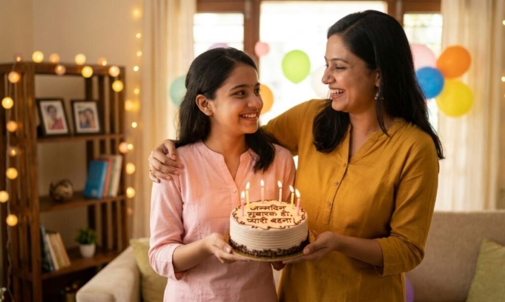 Happy Birthday Wishes for Sister in Hindi