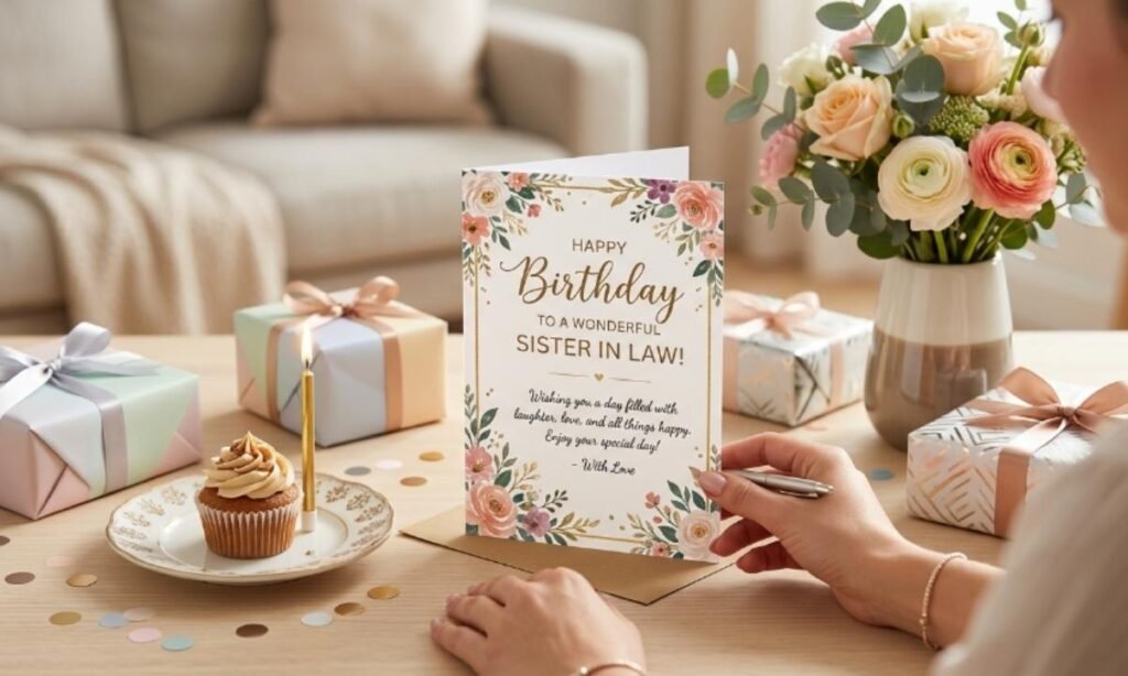 Happy Birthday Wishes for Sister in Law in English